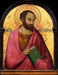 Retrato de San Matías apóstol