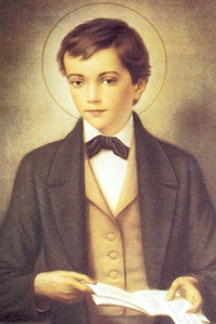 Retrato de Santo Domingo Savio